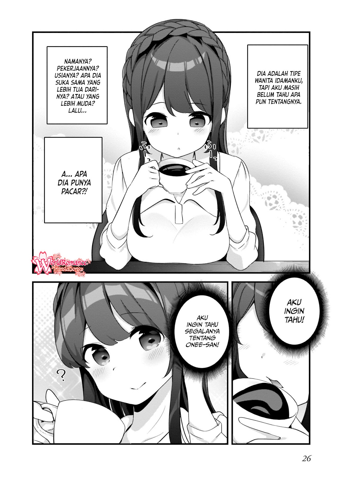 Hayasegawa-kun to Megami na Onee-san chapter 2
